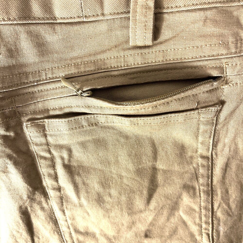 Duluth Trading Womens Curvesetter Carpenter Cargo Pants 12x31 *See Measurements* - Picture 12 of 16